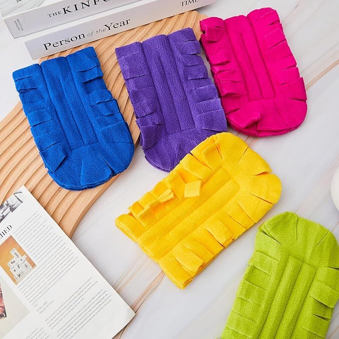 360° Electrostatic Duster Refills — The Sustainable Choice for a Dust-Free Home, Washable & Reusable, High-Density Microfiber (1 Handle + 10 Refills)