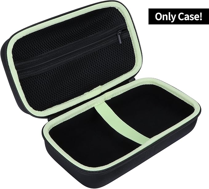 Case Compatible with Brother P-Touch PTH110 / PTH111 Pro / PTE110 Portable Monochrome Label Maker (Black)