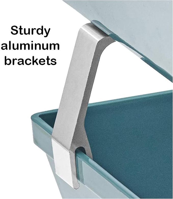 Acrimet Facility 2 Tier Letter Tray, Side Load, Letter Size/A4, Desktop File Organizer, Plastic (Solid Green Color)