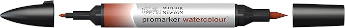 Winsor & Newton ProMarker Watercolor Marker, Burnt Red