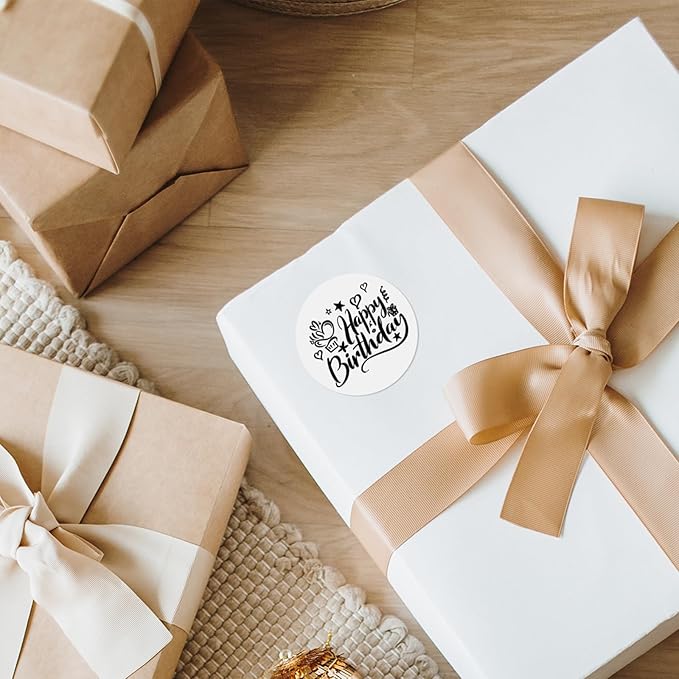 NIIMBOT Labels 3 Rolls Set for B1/B21/B31 Sticker Printer, 50x50mm (1.97'' x 1.97'') 150 Labels/Roll, Refill Labeling Tape for Home School Office Small Business (White Round)