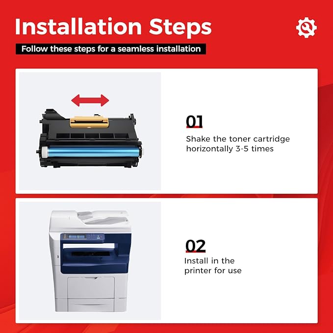 113R00773 Drum Unit (Not Toner) Replacement for Xerox 113R00773 3610 3615 Image-Drum Compatible with Xerox WorkCentre 3615 3615n 3615DN 3615DNM Phaser 3610 3610DN 3610DNM 3610N DocuPrint M455 Printer
