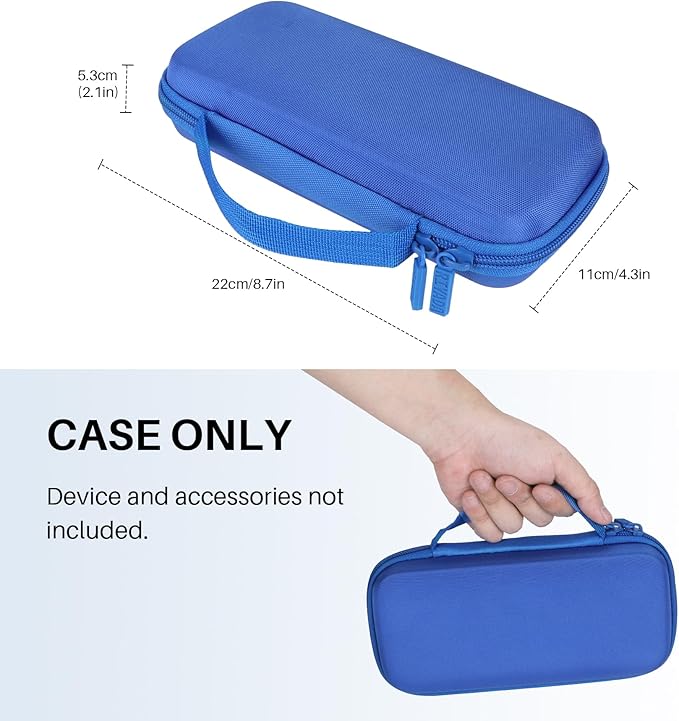 Hard Case Replacement for Texas Instruments TI-84 Plus CE/TI-84 Plus/TI-Nspire CX II CAS/TI-Nspire CX II/TI-83 Plus/TI-89 Titanium/TI-85 / TI-86 Color Graphing Calculator (Sky Blue Case)