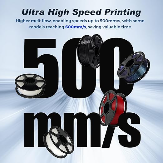 FLASHFORGE Rapid PLA Filament 1.75mm Pink White Gradient, 500mm/s High Speed Printing, 3D Printer Filament 1kg Spool, Dimensional Accuracy +/- 0.02mm, Enjoy Exceptional Print Quality