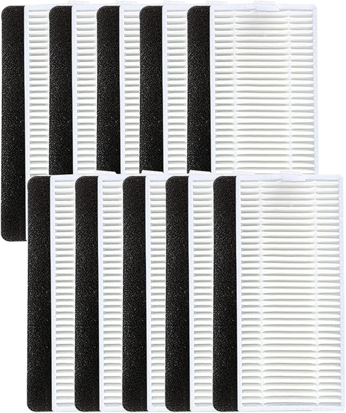 10PCS Replacement Parts HEPA Filters for Yeedi K600 K700 for Ecovacs Deebot N79 N79s DN622 500 N79w Robotic Vacuum Cleaner Accessories Kit