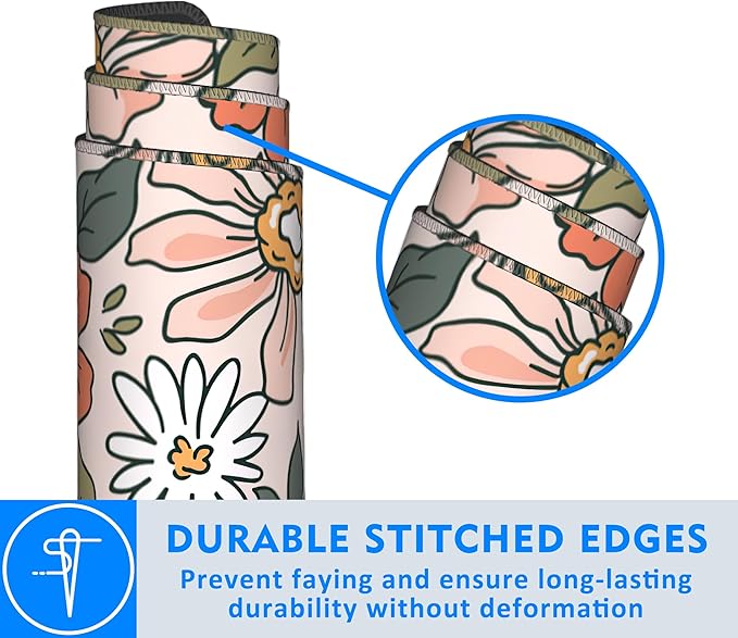 Art Colorful Florals Extended Large Mouse Pad,Large Gaming Mouse Pad,Extended Big Desk Mat Keyboard Pad,Waterproof Non-Slip Desk Mat for Home Office and Gaming 35.4x15.7 Inch