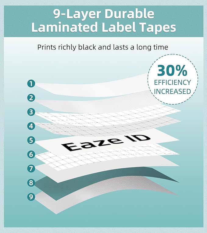 LM1600 Label Maker Tapes Compatible with Dymo D1 Label Tape 45010 S0720500, Replacement for DYMO LabelManager 160 420P 210D 280 360D PnP Label Maker, Black on Clear 3-Pack 1/2 Inch x 23 Ft