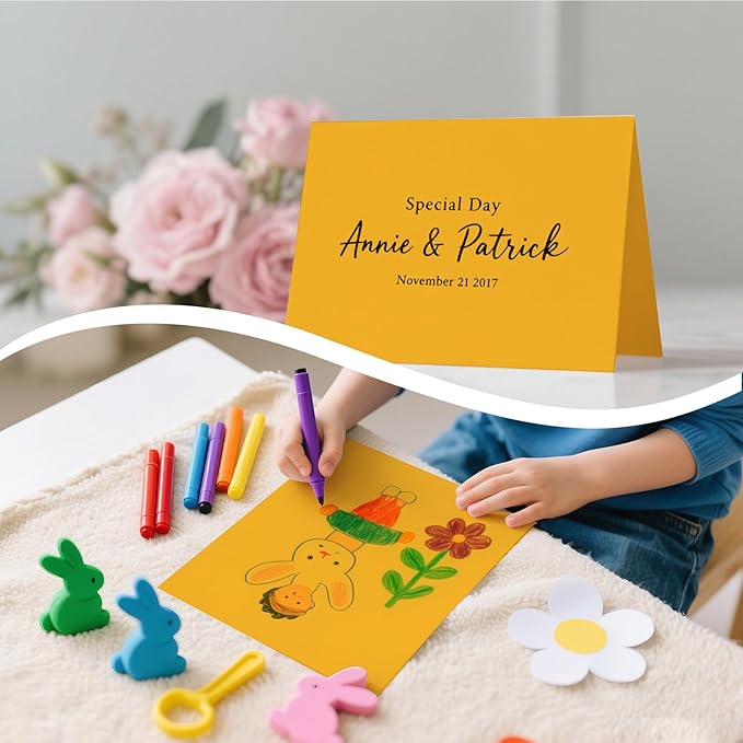 160 Sheets Cardstock Paper 8.5 x 11 Premium Weight 200gsm Orange Card Stock Paper Printing, Crafts, Invitations | Smooth Printer Cardstock Paper | Bulk Construction Paper for DIY & Professional Use