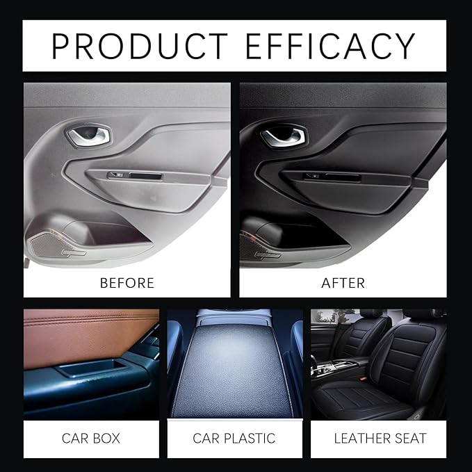 Vexoilux Car Interior Cleaner, Polishing Cleaner Detailer Spray for Vehicle Detailing, Total Vehicle Interior Detailer Spray Rejuvenation, 100ml Multi-Purpose Cleaner (3pcs)