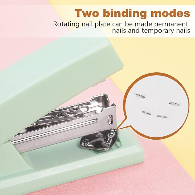 Tamaki Stapler, Office Stapler, Small Staplers for Desk, Green