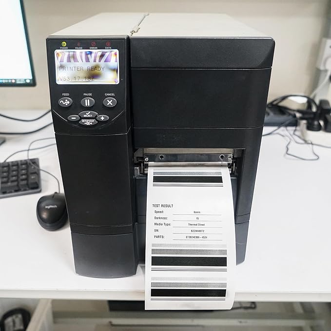 Printhead for Zebra ZM400 203dpi Thermal Label Barcode Printer,Printer Head Accessories Support Label Maker, Printing,(P/N:79800M)