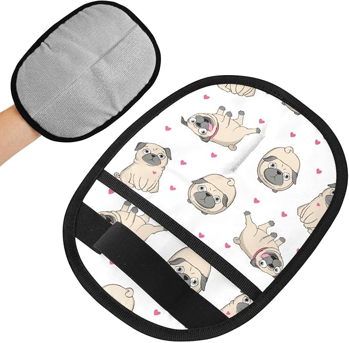 CHPGPUG Pet Hair Removal Glove for Cats & Dogs Reusable Pet Hair Removal Glove pet Hair Electrostatic Gloves (Color 26)