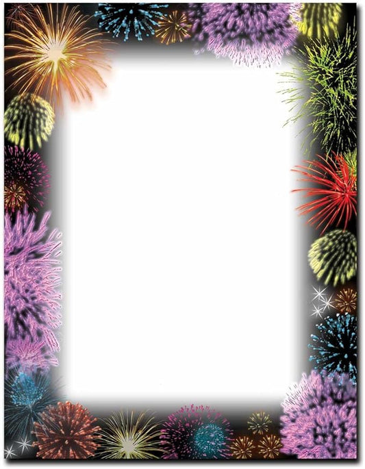 Fireworks Letterhead Laser & Inkjet Printer Paper, 100 pack
