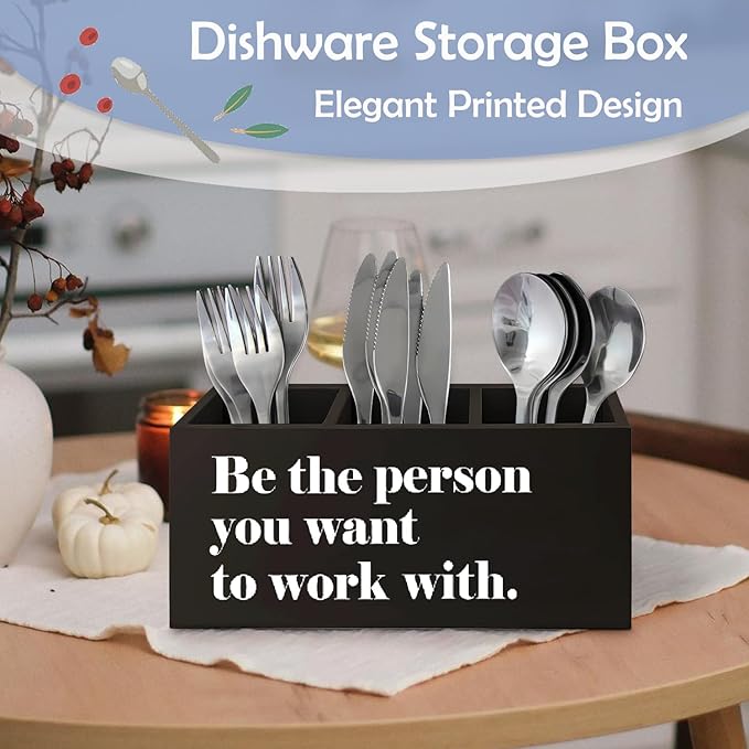 SNNDER Be the Person You Want to Work Motivational Pen Holder, Inspirational Desk Decor, Motivational Gifts for Women Men Pen Acrylic Pen Pencil Holder Organizer for Office Desk Accessories