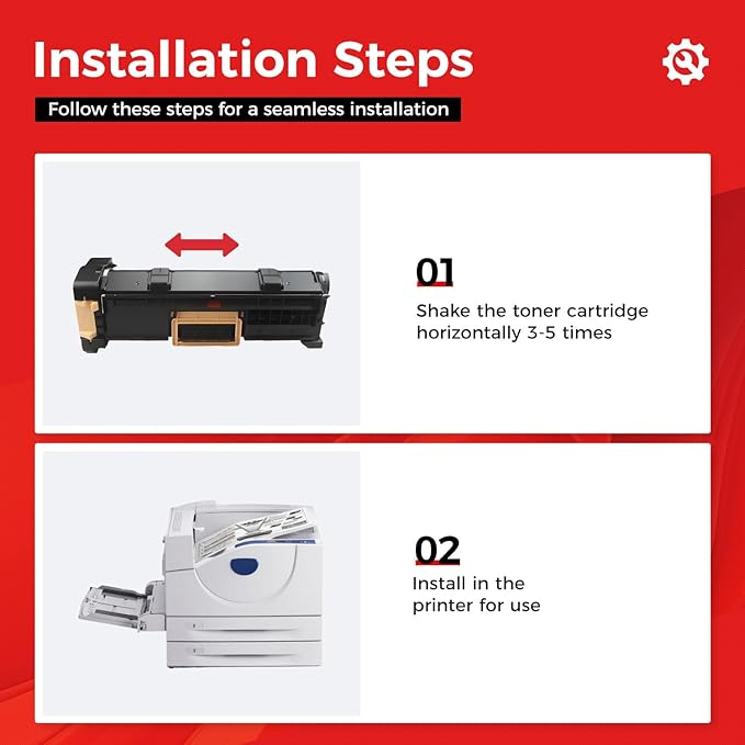 Phaser 5500 5550 Drum Cartridge High Capacity Black 1-Pack Replacement for Xerox 113R00670 Drum Unit Compatible with Xerox Phaser 5550 5500B 5500N 5500DN 5500DT 5500DX Laser Printer Image-Drum Copier