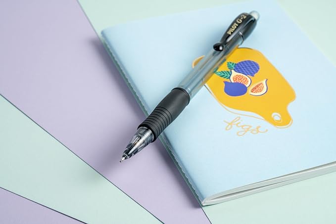 Pilot, G2 Mechanical Pencils, 0.7mm HB Lead, Black Accents, Pack of 12