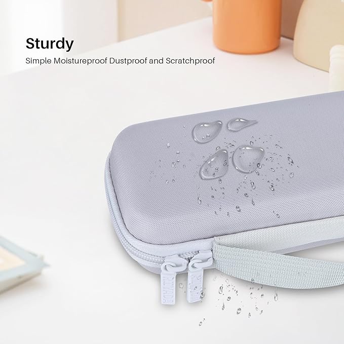 Hard Case Replacement for Texas Instruments TI-84 Plus CE/TI-84 Plus/TI-Nspire CX II CAS/TI-Nspire CX II/TI-83 Plus/TI-89 Titanium/TI-85 / TI-86 Color Graphing Calculator (White Case)