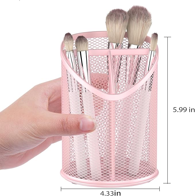 2 Pack Pen Holder Pen Organizer (Pink)
