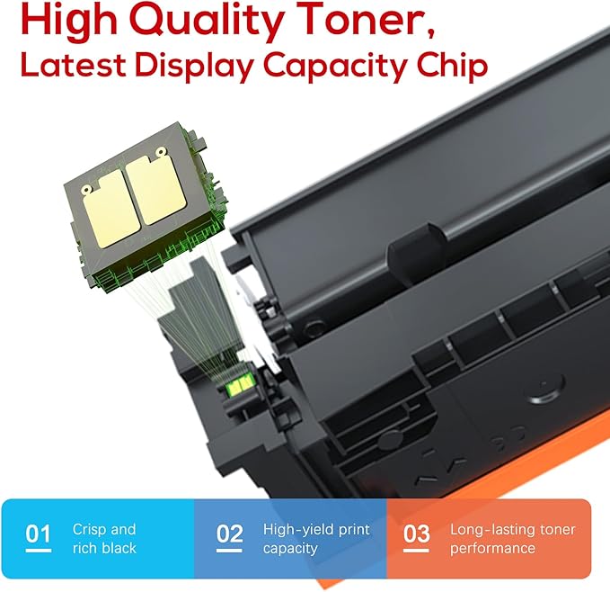 067H 067 Black Toner Cartridge Set Compatible for Canon 067H 067 Toner High Capacity Works for Color ImageClass MF656Cdw LBP632Cdw MF654Cdw MF653Cdw LBP633Cdw MF650C LBP630C Printer (2 Pack)