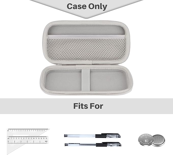 Hard Case Replacement for Texas Instruments TI-30XIIS TI-30XS TI-30Xa TI-36X Pro Scientific Calculator Case Only (Off White Case)