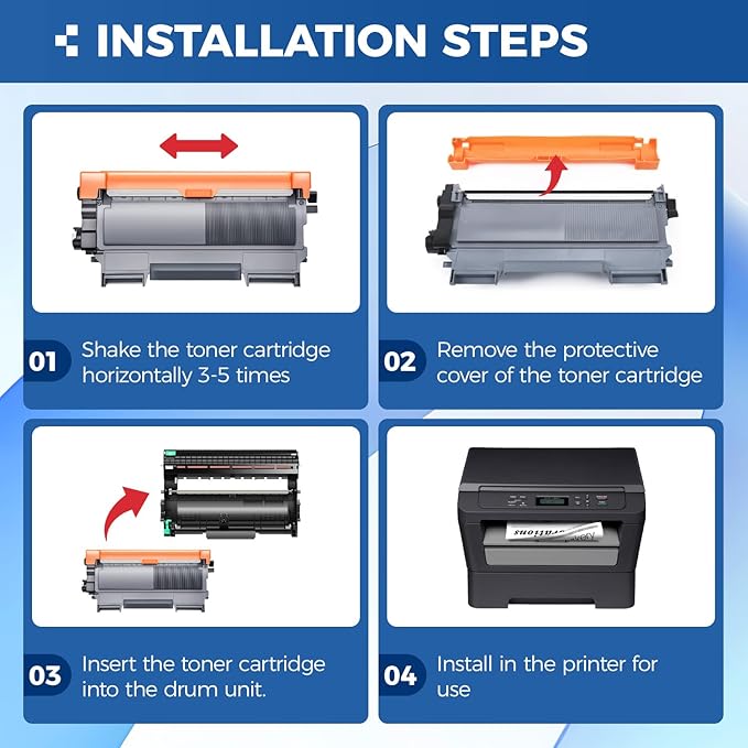 DR420 Drum Unit(Not Toner)Replacement Compatible for Brother DR420 DR-420 Imaging Drum HL-2270DW HL-2280DW HL-2230 MFC-7360N MFC-7860DW DCP-7065DN Intellifax 2840 2940 MFC-7240 HL-2240D Printer 2-Pack