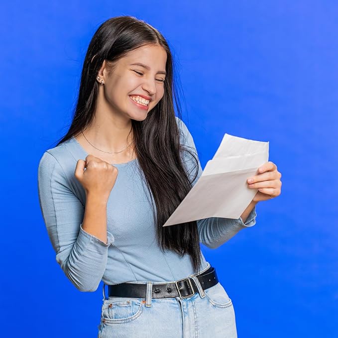 PATIKIL 7.5x5.5 Inch Invitation Envelopes, 50 Pcs Self-Seal for Invitations A7 Self Seal for Weddings Thank You Card Photos Postcards Birthday Greeting Cards Mailing, White