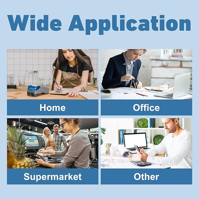 5 Pack IR40T IR-40T Compatible with Calculator Ink Roller Ribbon Replacement for CP-13 MP-12D Sharp EL-1750V P23-dhv CP13 EL-1801V HR-100TM HR-170RC Printer, Black and Red