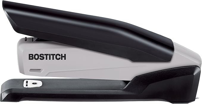 Bostitch Office Eco-Friendly Stapler, Compact 3-in-1 Desktop Stapler, Reduced Effort, Jam-Free, 20 Sheet Capacity, Black (1710)