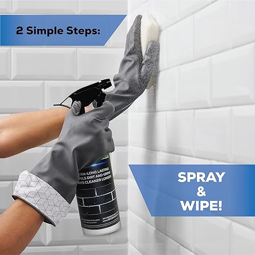 AQUA-X 16 Oz. Grout Sealer, Clear Grout and Tile Sealer, Natural Finish, Professional Grade, Indoor & Outdoor, Fast Dry and Long Lasting Protection