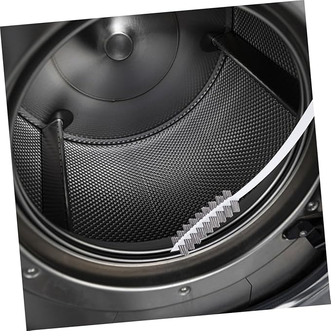 PartyKindom 2pcs Drum Washing Machine Cleaning Brush Flexible Dryer Vent Cleaner Tool for Deep Cleaning Inner Walls Crevices Material Easy to Store Compact Design