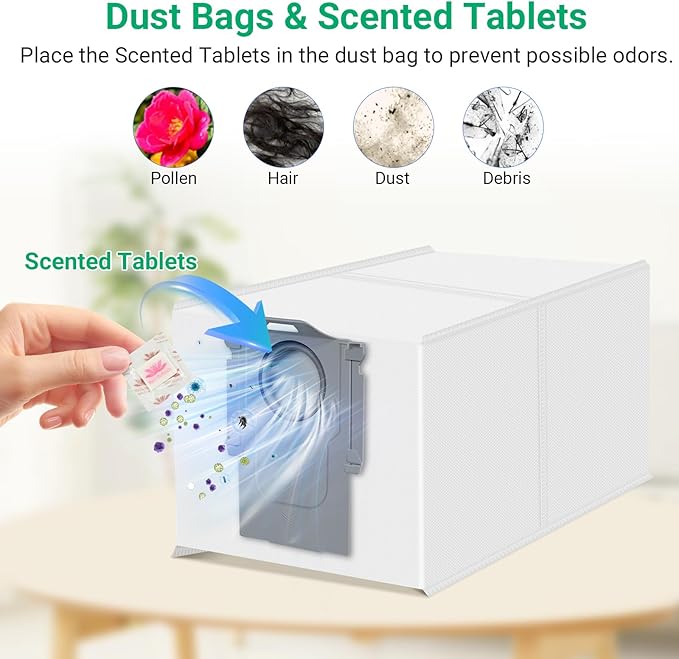 Bpbdzz 32-Piece Accessories Kit for Roborock Q7 M5+/ Q7 M5/ Q7 L5 / Q7 L5+ Robot Vacuum Cleaner,2 Main Brushes,4 Filters,6 Mop Pads & Dust Bags & Side Brushes,1 Cleaning Brush & Screwdriver