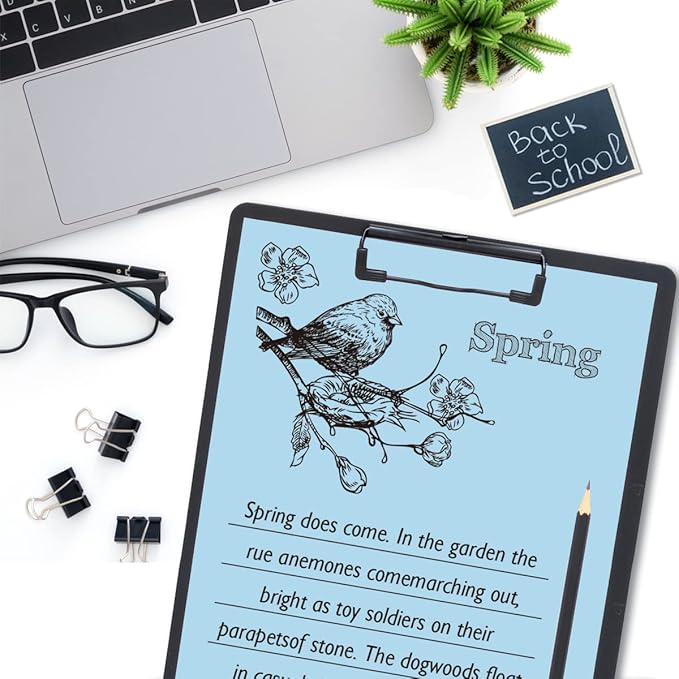 Veritas Color Copy Paper,Multi-Purpose paper,Colored Printer Paper 8.5” x 11”, 24 lb / 90 GSM,Blue,200 Sheets (1 Reams)，Made in USA