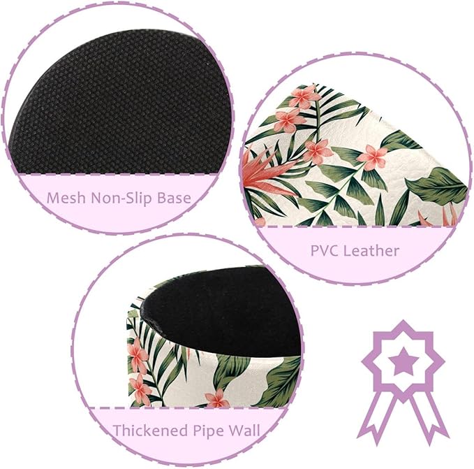 Pen Holder Tropical Leaf Pencil Holder for Desk Makeup Organizer Office Supplies for Home,Kids and School