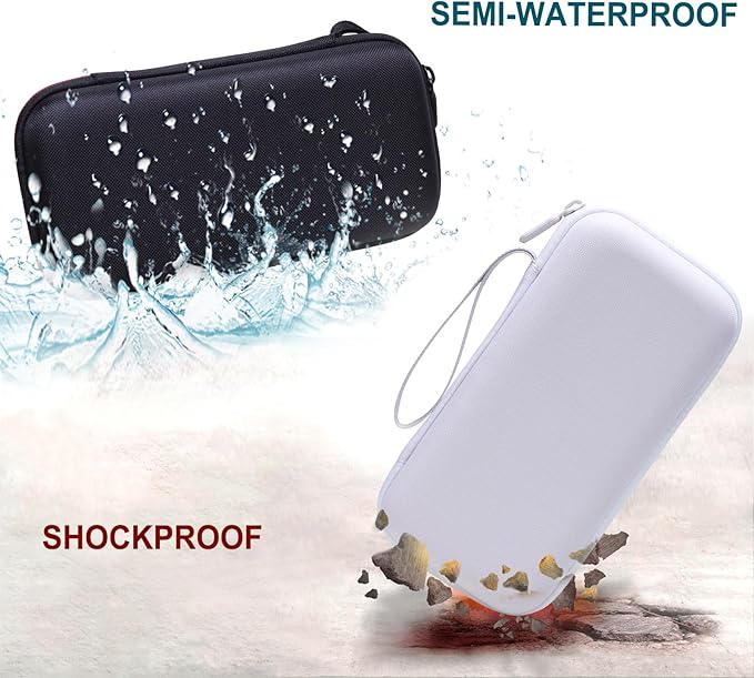 Hard Case Compatible with Texas Instruments TI-84 Plus CE/TI-84 Plus/TI-Nspire CX II CAS/TI-Nspire CX II/TI-83 Plus/TI-85 /TI-86 /TI30xs /TI36X Pro/TI 34 Color Graphing Calculator (White)