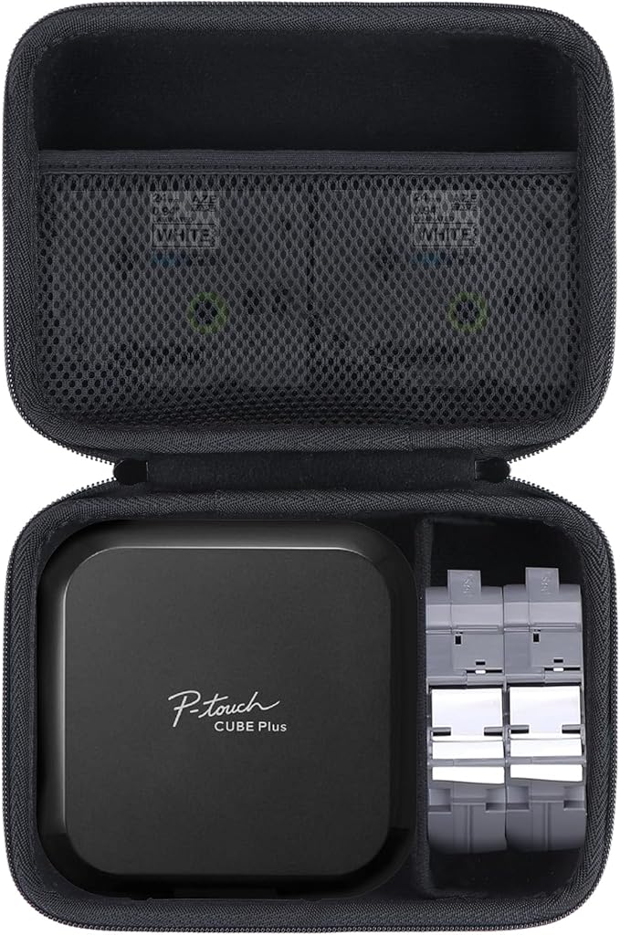 Storage Case Compatible with Brother P-Touch Cube Plus PT-P710BT Label Maker