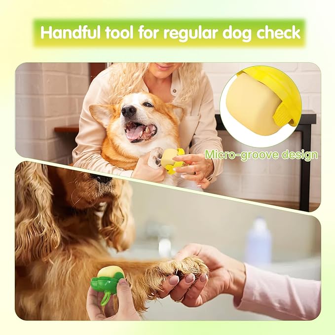 Metchangelife 2 Pcs Protable Mini Lint Rollers, Reusable Washable Lint Rollers for Clothes Car Seats with Protective Cap, Travel Portable Lint Roller - Fits in Wallet, Pet Hair Remover(Yellow)