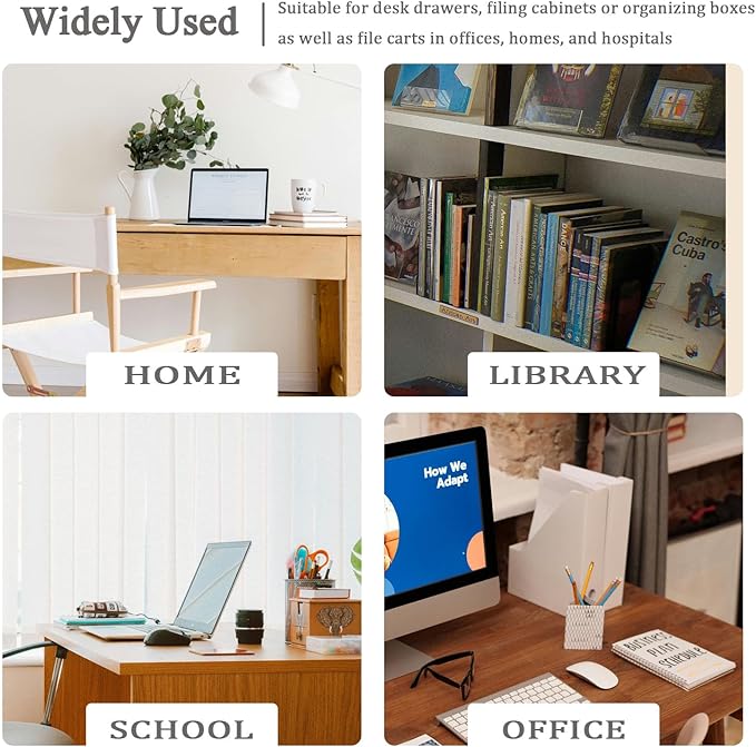 6 Pack Hanging File Folder Letter Size Reinforced Hanging Folders with 1/5-Cut Adjustable Tabs File Folders for Filing Cabinet Organizer for Office Home, Tropical Style