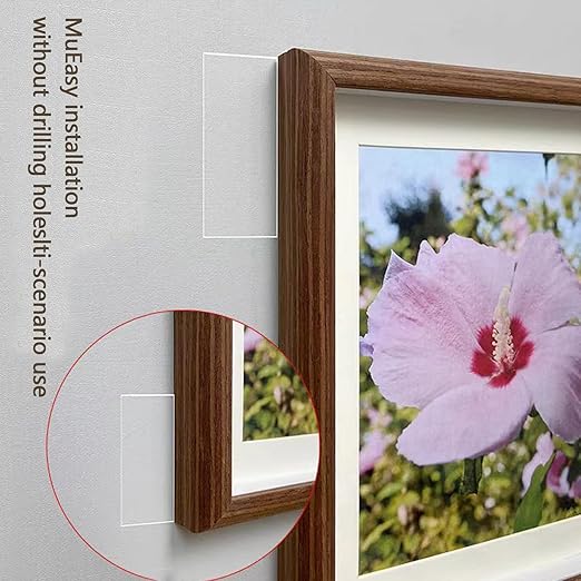 LMJIA Heavy Duty Two- Sided Tape, Clear Reusable Mounting Tape Picture Hanging Adhesive Tape Removable Wall Tape Adhesive Poster Tape (Width: 1.18in*Thickness: 0.08, FT, 9.85)