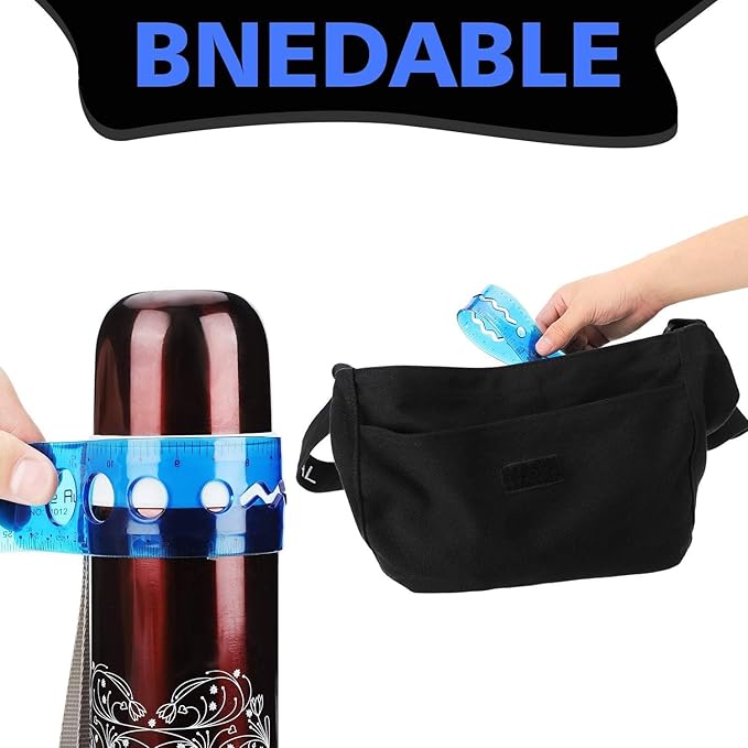 8PCS Flexible Ruler for Kids Adults, 30cm/12inch Bendable Rulers Folding Soft Plastic Rulers Shatterproof Straight Measuring Tools Gift for School Classroom Office (Rainbow)