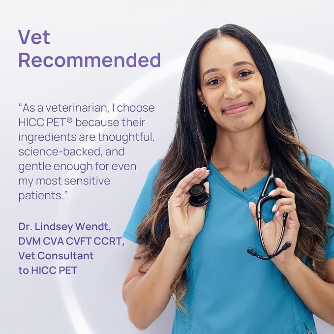 HICC PET Ear Cleaner Finger Wipes for Dogs & Cats, Vet-Recommended Dog Ear Infection Treatment to Relief Itching & Inflammation, Remove Wax, Dirt & Stop Smelly, Non-Irritating-100ct(Coconut Scent)
