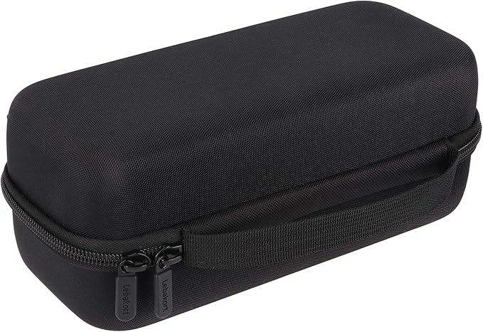 Storage Case Compatible with DYMO LetraTag 100H / 100H Plus Handheld Label Maker (Black Case)