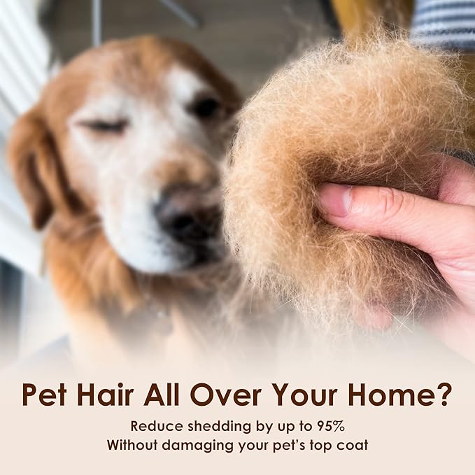 MIU PET Dog Deshedding Brush