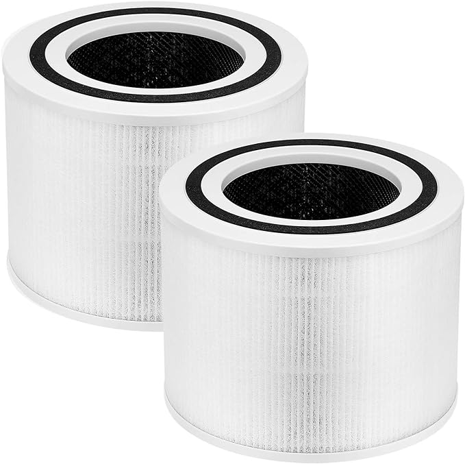Core P350 Pet Care Replacement Filter for LEVOIT Core P350 Core 300 Air Purifier, 3-in-1 HEPA Filter Replacement, Part # Core P350-RF, 2 Pack