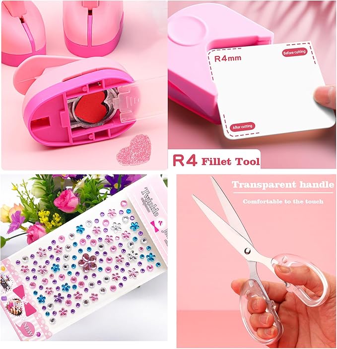 150 Pcs Card Making Supplies For Adults Kids,DIY Card Making Kit with Cutting Mat,Control Knife,Hole Punch,Blank Greeting Cards and Envelopes-Giftable DIY Greeting Card Set-Happy Birthday Christmas