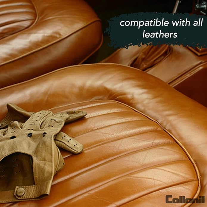 Collonil Leather Cream 2.02 Fl Oz - Cleaning & Care Cream With Nourishing Oils for Fine Smooth Leather - Made in Germany