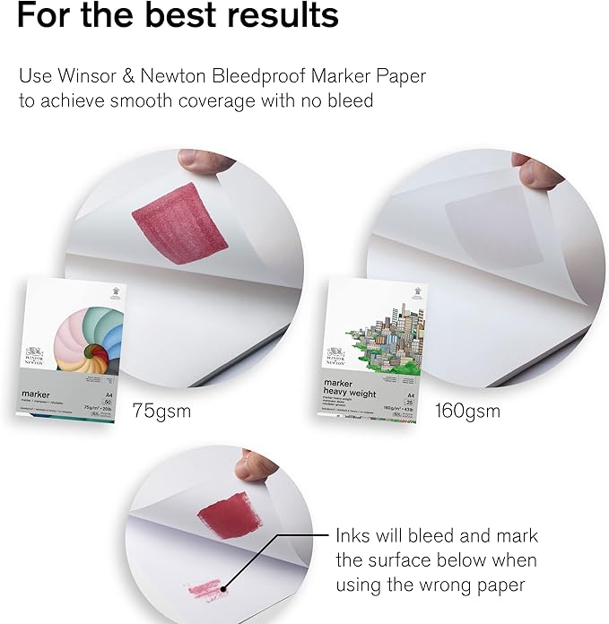 Winsor & Newton ProMarker Brush Set, 12 Count, Neutral Tones