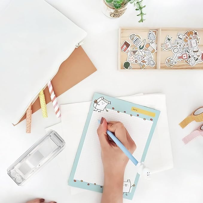 Transparent Acrylic Tape Dispenser, Non-Skid Tape Cutter Holder, Clear Tape Dispensers Bulk for Desk, Office, Home, School