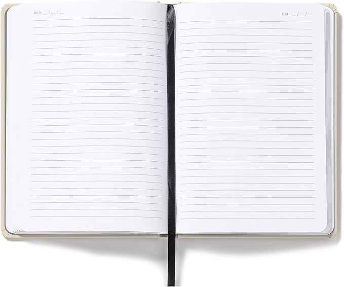 High Note Orders of the Animals Non-Dated Journal Notebook, 6" x 8.5" Lined Animal Journal with 183 Pages, Spot Gloss Cover, Elastic Band and Ribbon Bookmark