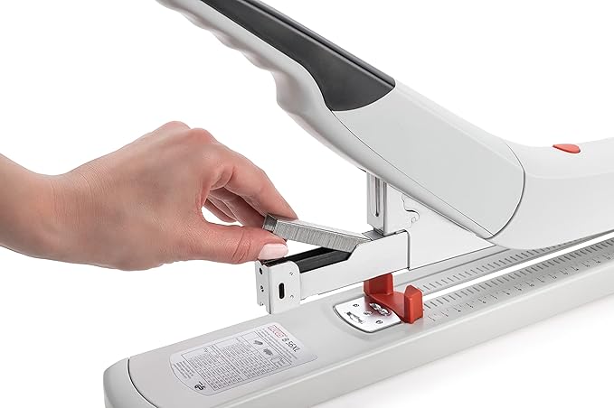 Novus B56 XL Heavy Duty Long Arm Stapler, 20-170 Sheet Capacity, 9.75" Stapling Depth, Anti-Jam, German Engineered (023-0062)
