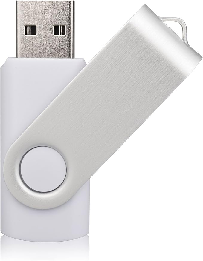 Aiibe 5pcs USB Flash Drive 4GB Pen Drive Thumb Drives USB Drive (5 Colors: Black Red Yellow White Purple)